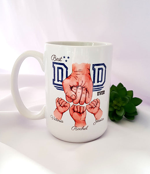 Best Dad mug, Father's day gift, gifts from children