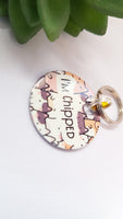 Round cat tag, Illustrated cat tags, Personalised ID tags for cat, waterproof cat name tags, printed pet tags