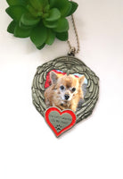 Pet memorial decoration, pet memorial gift, you left paw prints on my heart, Pet Loss Memorial Plaque