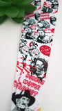 horror film lanyard, scary movie lanyard, scream lanyard, scary clown lanyard