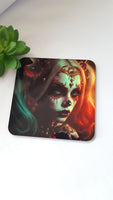 Harley Quinn coaster or magnet