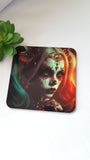 Harley Quinn coaster or magnet