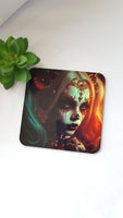 Harley Quinn coaster or magnet