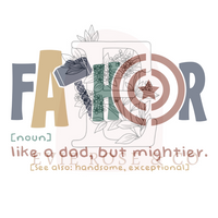 FATHOR, superhero mug