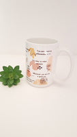 Morning Mindset mug,  morning mindfulness
