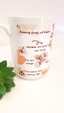 Morning Mindset mug,  morning mindfulness