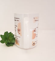 Morning Mindset mug,  morning mindfulness