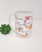 Morning Mindset mug,  morning mindfulness