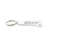 'You're a Knob' keyring