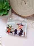 Personalised crystal photo block