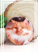 Personalised  pet ceramic ornament