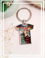 Football shirt photo keyring