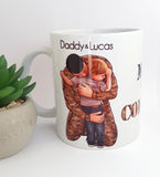 Military Dad and Son mug