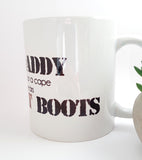 Military Dad and Son mug