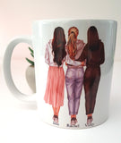 Personalised sisters mug, mother's day mug, best friend gift