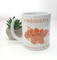 Daddysaurus Dinosaur mug