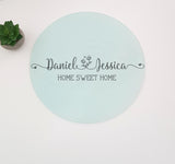 Home Sweet Home Personalised Chopping board