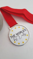 'The World's Best Daddy' medal