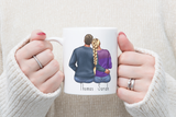 Personalised Couple Mug, quote mug for couple