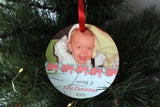Baby's First Christmas, Christmas Family decor, personalised family tree ornament