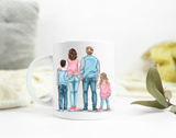 Personalised Family mug