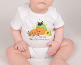 My first halloween baby bodysuit, halloween vest, My 1st Halloween 2024, Haloween baby grow