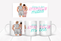 Swole mates mug, gym couple gifts
